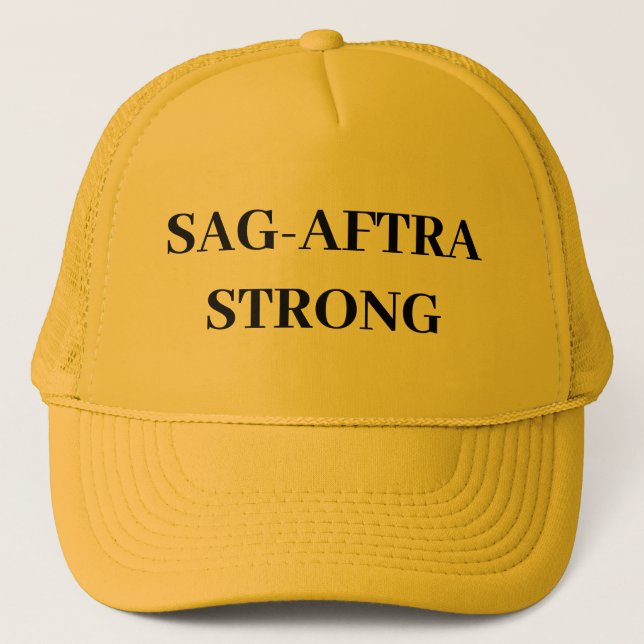 SAG-AFTRA STRONG TRUCKER HAT TRUCKERKAPPE (Vorderseite)
