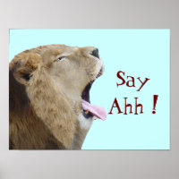 Sag Ahh! Poster Print