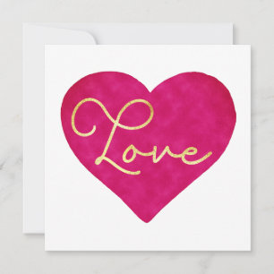 Sag, dass ich dich am Valentinstag liebe Feiertagskarte