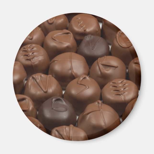 Sag es mit Schokolade! Magnet (Vorne)