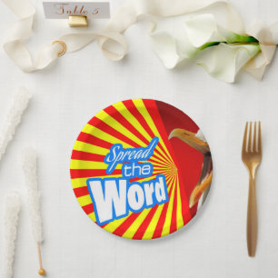 Sag es weiter pappteller