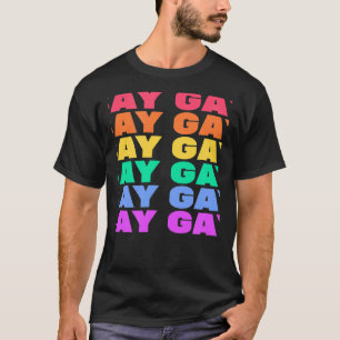Sag Gay LGBT Stolz Transgender Bisexuell Queer Ver T-Shirt