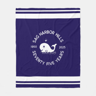 SAG HARBOR HILLS 75. FLEECE BLANKET