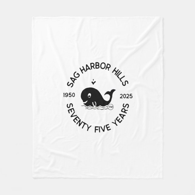 SAG HARBOR HILLS 75. FLEECE BLANKET (Vorderseite)