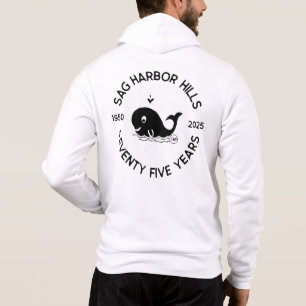 SAG HARBOR HILLS 75. ZIP FRONT HOODIE