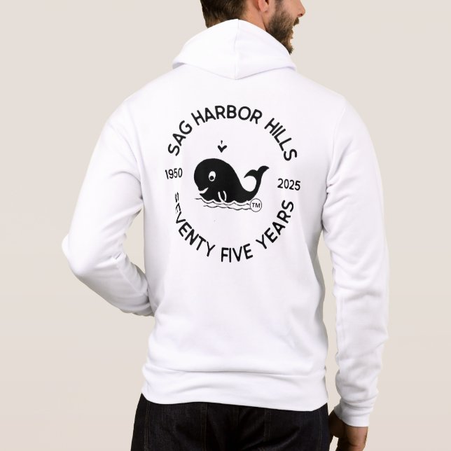 SAG HARBOR HILLS 75. ZIP FRONT HOODIE (Rückseite)