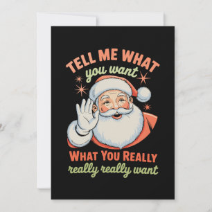 Sag mir, was du wirklich zu Weihnachten willst