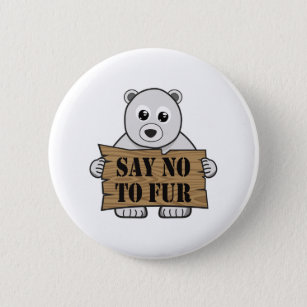 Sag nein zu Fur Button