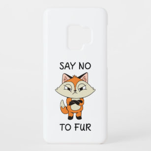 Sag nein zu Fur - Sad Fox Case-Mate Samsung Galaxy S9 Hülle