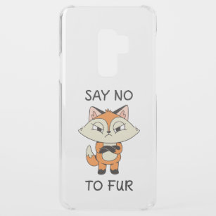 Sag nein zu Fur - Sad Fox Uncommon Samsung Galaxy S9 Plus Hülle