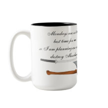 Sag Nein zu Montags-Tasse