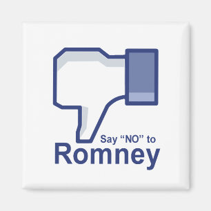 Sag Nein zu Romney Magnet