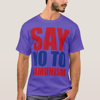 Sag Nein zum Kommunismus Minimalist T-Shirt