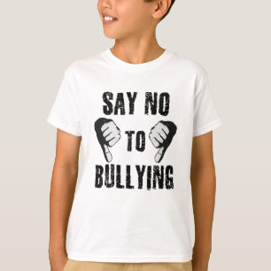 Sag Nein zur Belästigung T-Shirt