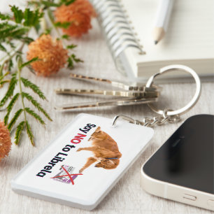 Sag NO zu Librela Schlüsselanhänger