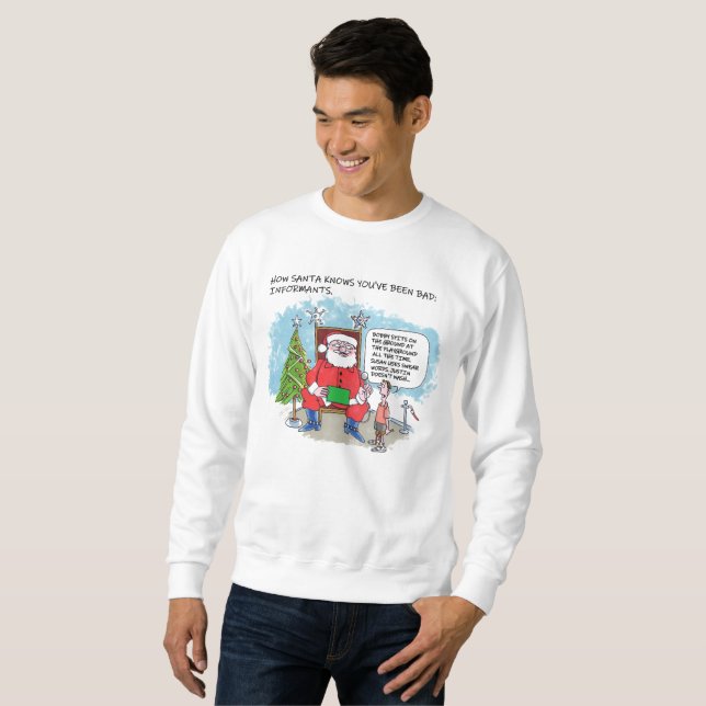 Sag Santa Sweatshirt (Vorne ganz)