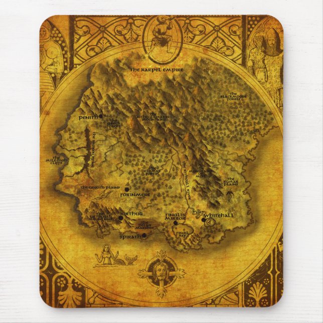 Saga der Lucimia Mausunterlage Mousepad (Vorne)