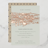 Saga Green Rose Gold Weinkellerei Kinderdusche