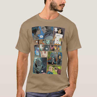 Saga Image Comics Panel Design Freunde Mädchen T-Shirt