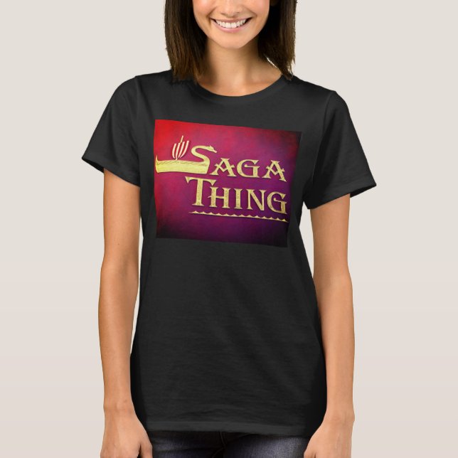 Saga-Sache-Logo T-Shirt (Vorderseite)