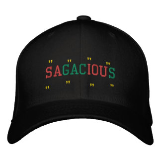 SAGACIOUS BESTICKTE BASEBALLKAPPE