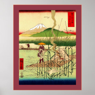 Sagami River ~ Vintag Japanisch Poster