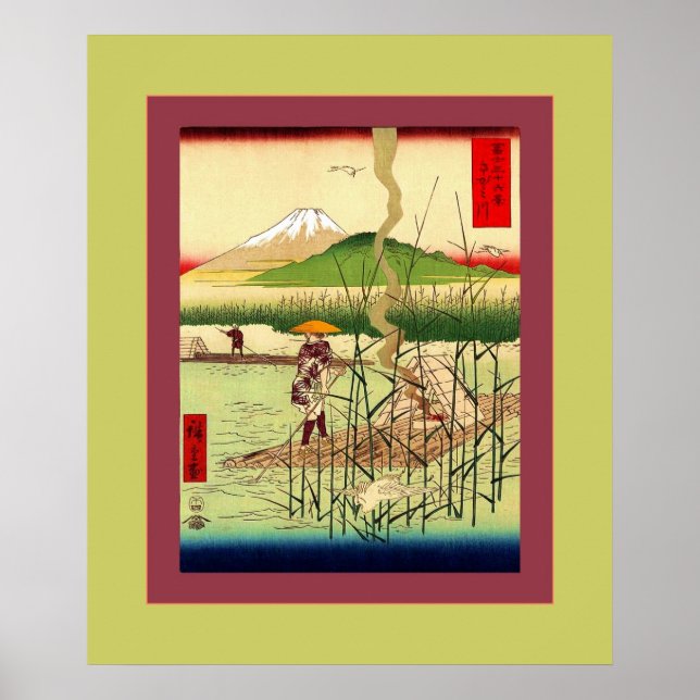 Sagami River ~ Vintag Japanisch Poster (Vorne)