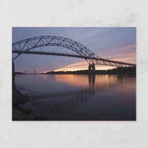 Sagamor Brücke über den Cape Cod Kanal, Postkarte