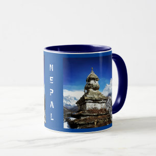 Sagarmatha - Nepal, Ansichten zum Everest, Ama Dab Tasse