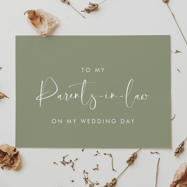 Sage An meine Eltern im Gesetz auf meiner Hochzeit Einladung (Von Creator hochgeladen)