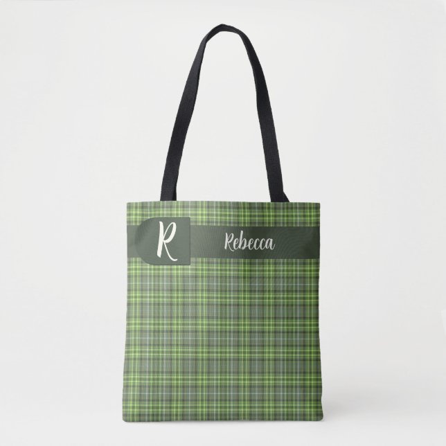 Sage and Olive Plaid (Vorderseite)