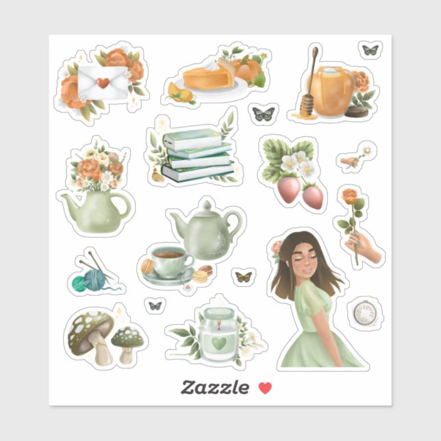 SAGE-Aufkleber Aufkleber (Blatt)