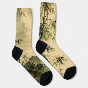 Sage Bambusnebel Socken