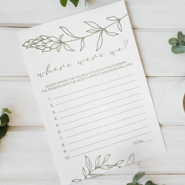Sage Boho Blume spielen, wo wir waren Flyer (Von Creator hochgeladen)
