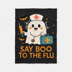 Sage Boo zu dem grippeähnlichen Halloween-Impfstof Fleecedecke