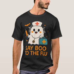 Sage Boo zu dem grippeähnlichen Halloween-Impfstof T-Shirt
