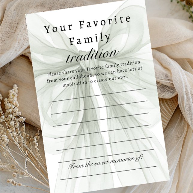 Sage Bow Family Tradition Keepsake Game (Von Creator hochgeladen)