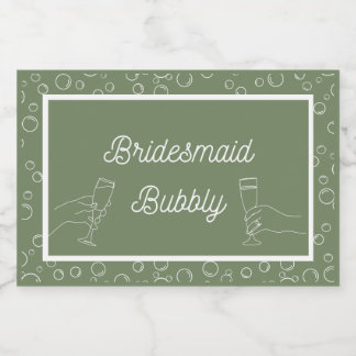 Sage Bridesmaid Bubbly Mini Parco Tassino Labrador