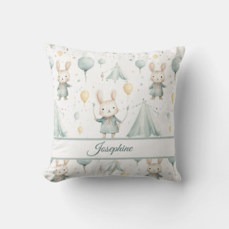Sage Bunny Dreams Personalisierte Kissenhülle Kissen