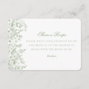 Sage Chinoiserie Blumenkohl Rodelbahn Einladung