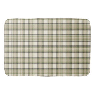 Sage Cottage Sage Grün Tartan Kariert Badematte