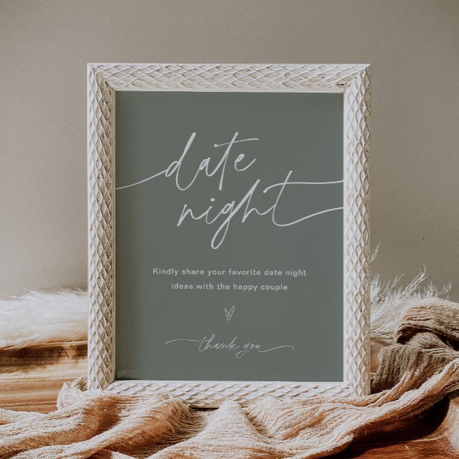 SAGE Date Night Ideen Schild (Von Creator hochgeladen)