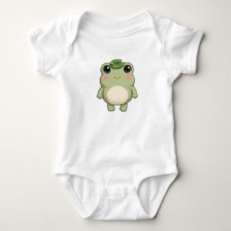 Sage der Frosch Baby Bodysuit — Süßes Waldtier Strampler
