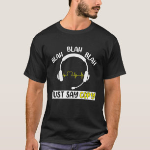 Sage einfach Copy 911 Thin Yellow Line Dispatcher T-Shirt