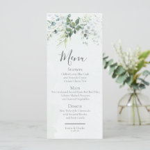 Sage Eukalyptus Greenery Simple Chic Wedding