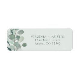 Sage Eukalyptus-Rücksendeadresse