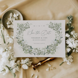 Sage Garden Save the Date Hochzeitsankündigung