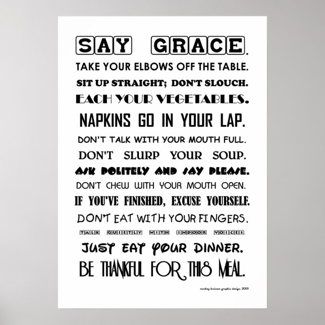 SAGE, GRACE... POSTER (Vorne)