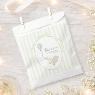 Sage Green Albern Gänse Gevor Bag Geschenktütchen