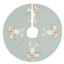 Sage Green Baby Bunny Rabbit Elegant Niedlich